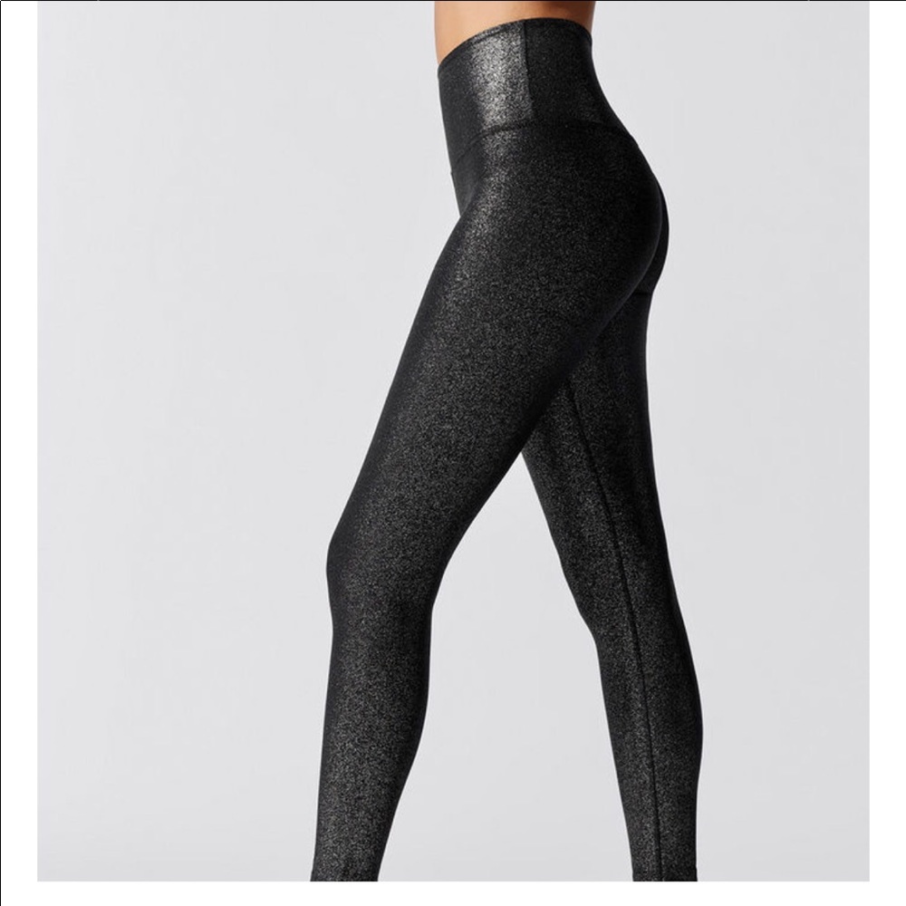 Beyond Yoga shimmer yoga pants size s